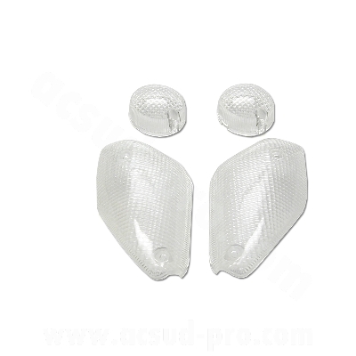 CABOCHON CLIGNOTANT TNT TRANSPARENT ADAPT. MBK NITRO / YAMAHA AEROX 99 (BLISTER DE 4) *