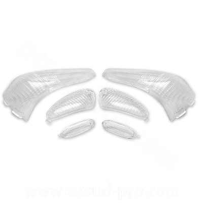 KIT 6 TULIPAS INTER TRANSPARENTES RUNNER