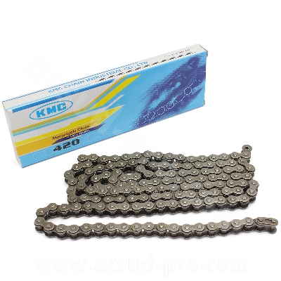 CHAIN STRENGHTHENED BLACK KMC 420 138 LINKS