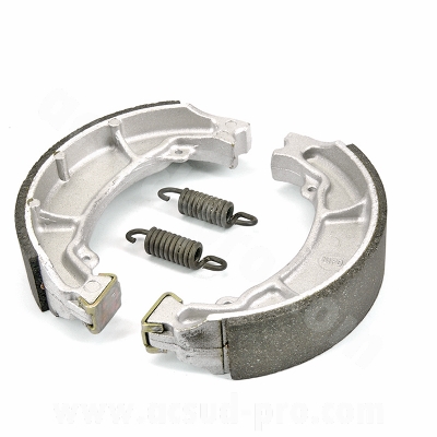 GARNIT BRAKE SHOES REAR TO FIT  YAMAHA 125 MAJESTY 1998-2000 AR, YBR 2005-2010 AR / MBK 125 SKYLINER 1998-2001  (Ø130 X 28) ( OEM: 3FAW253A0000 )  
