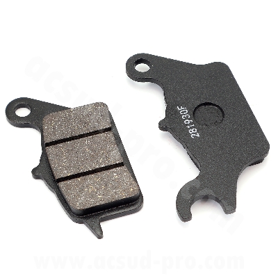 DISC BRAKE PADS TO FIT PIAGGIO ONE, NIU N-SPORT, N-PRO ET NGT, MBK TRIPTIK 125 2014-17, KAWASAKI Z125 216-18