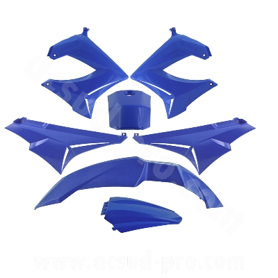 KIT CARENE 7 PEZZI CARENA DERBI SENDA DRD / XTREM 2000-2011 BLU