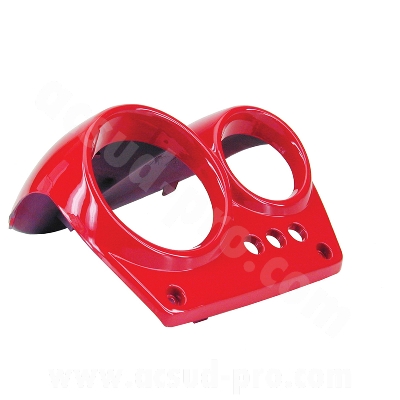 COUVRE COMPTEUR ADAPT. MBK NITRO / YAMAHA AEROX 1998-2012  (OEM : 5BR-F6213-00) ROUGE SCUDERIA