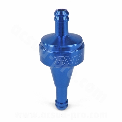 FUEL FILTER CNC BLU ANOD D.6 TO CLEAN