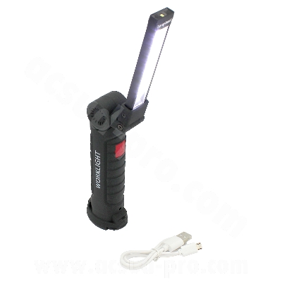 LED RECHARGEABLE WORKSHOP LAMP WITH MAGNET