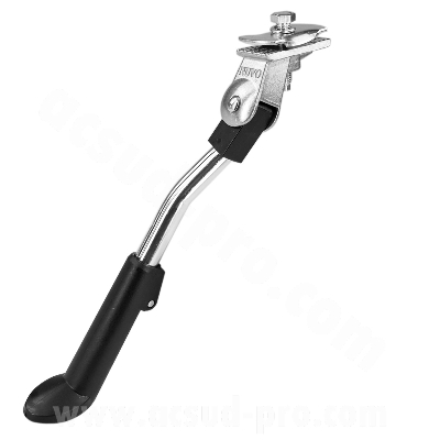 BICYCLE KICKSTAND 24" 26" 28" WTP ADJUSTABLE ALU SILVER (ADJUSTABLE WITHOUT TOOLS)
