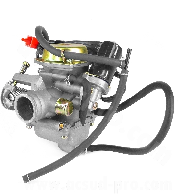 CARBURATEUR  COMPLET ADAPT. SCOOTER 125CC GY6 4T / TNT MOTOR SCOOTERONE 125CC (SCOOTER 125CC CHINOIS 152 QMI)