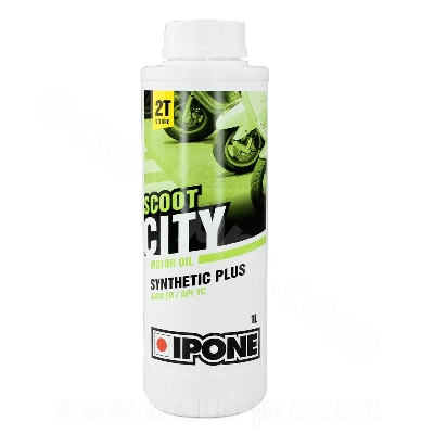 HUILE IPONE 2T SCOOT CITY SYNTHESE (BIDON 1L)