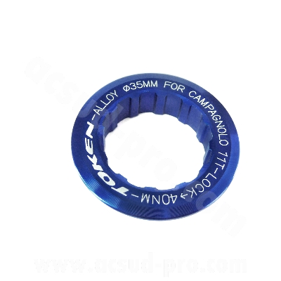 TOKEN BLUE CASSETTE LOCKRING CAMPAGNOLO 11T