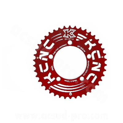 42TH RED BLADE CHAINRING MTB DOUBLE KCNC CRANKSET