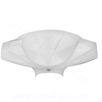 COUVRE GUIDON BLANC ROMA 2T