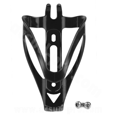 WTP BOTTLE CAGE IN BLACK RESIN CLOSED WEIGHT: 31.2g