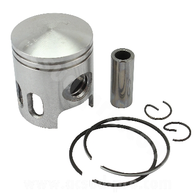 PISTON SCOOTER TOP PERF FONTE ADAPT. TYPHOON Ø40.5mm (CYLINDRE FONTE COTE REPARATION)