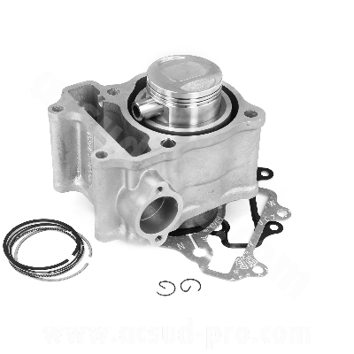 CYLINDER COMPL RB MAX TO FIT HONDA 125 DYLAN, NES@, PANTHEON, PS, SH 2001-2012, S-WING / KEEWAY 125 OUTLOOK 125CC Ø52.5mm ( axe Ø14 ) OEM : 12100-KGF-910   