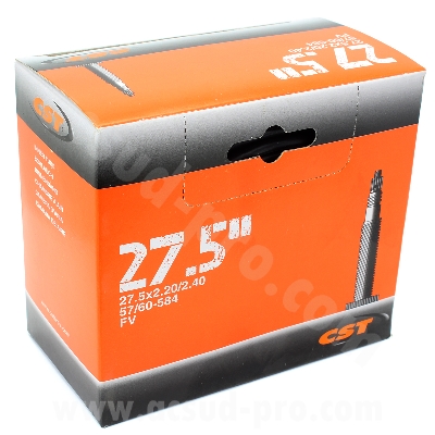 CHAMBRE A AIR VELO 27.5" x 2.20 A 2.40 CST PRESTA VP
