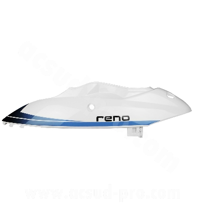 CAPOT / COQUE / CARENAGE ARRIERE GAUCHE BLANC/BLEU  RENO 4T