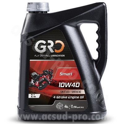 OIL GLOBAL RACING OIL 4T GLOBAL SMART 10W40 SYNTHESIS (CAN 4L) GRO