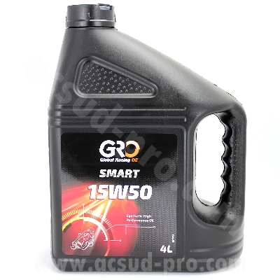 OIL GLOBAL RACING OIL 4T GLOBAL SMART 15W50 SYNTHESIS (CAN 4L) GRO