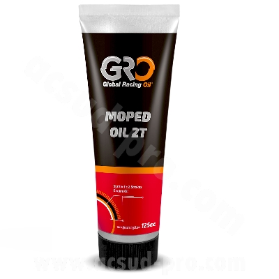HUILE GLOBAL RACING OIL 2T MOPED OIL SYNTHESE (DOSETTE 125ML) GRO