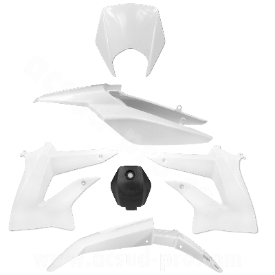 KIT CARROSERIA ADAPT. SENDA DRD XTREME (2011 A 2017 ) BLANCO (6 PIEZAS)