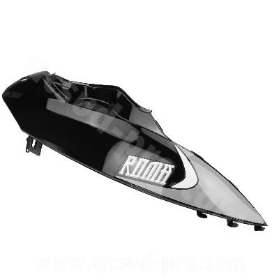 CAPOT / COQUE / CARENAGE ARRIERE DROIT NOIR ROMA 4T VERSION 2