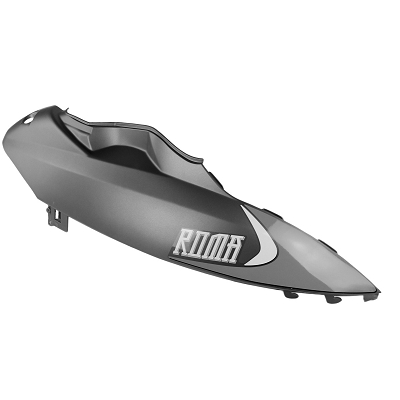 CAPOT / COQUE / CARENAGE ARRIERE DROIT GRIS MAT ROMA 4T