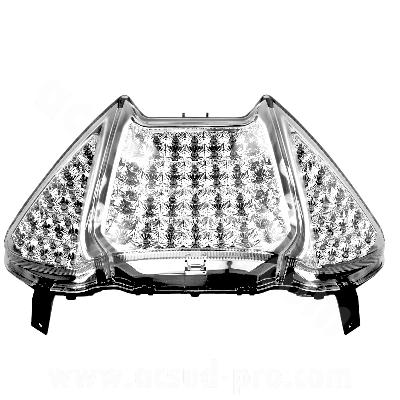 FEU ARRIERE A LED COMPLET RB MAX ADAPT. YAMAHA TMAX 500CC 2008-11 HOMOLOGUE