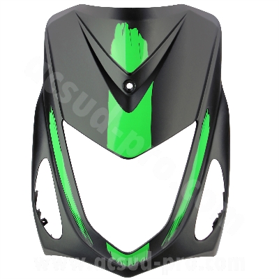 FACE AVANT NOIR MAT / VERT   ROMA 3 2T 10 ET 12 POUCES MODELE 2016