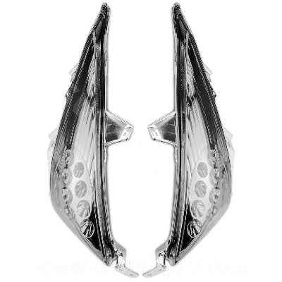 CLIGNOTANT AVANT A LED RB MAX ADAPT. YAMAHA TMAX 500 2008-11 HOMOLOGUE FUME (LA PAIRE)