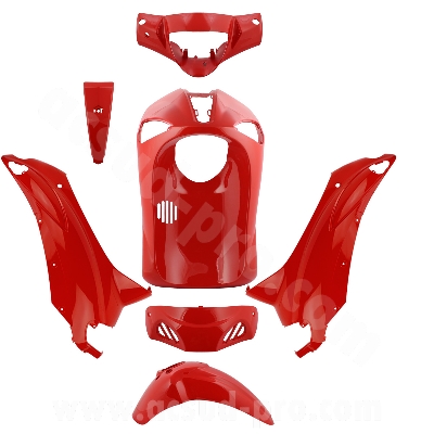KIT 7 BODYWORK PARTS TO FIT PIAGGIO LIBERTY 50CC RED