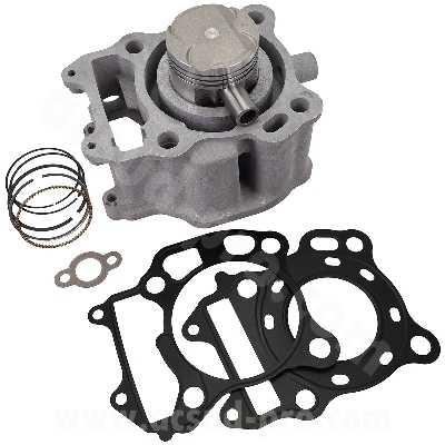 CILINDRO COMPLETO AIRSAL IN ALLUMINIO  SUZUKI 125 BURGMAN LC 2007-2016 (DIAM 57mm)