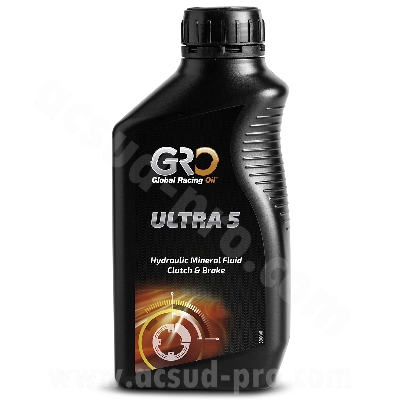 LIQUIDO OLIO FRIZIONI & FRENI GLOBAL RACING OIL ULTRA 5 MINERAL (500 ML)