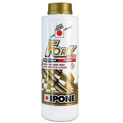 HUILE IPONE FOURCHE FORK SYNTHETIC 10 (BIDON 1L)