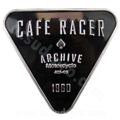 LOGO CACHE LATERAUX  CAFE RACER AM-60 ARCHIVE ( UNITAIRE )
