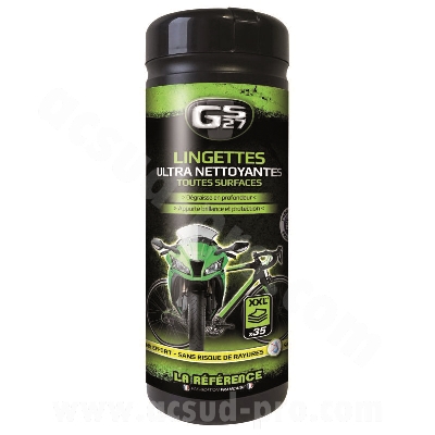 LINGETTES GS27 ULTRA NETTOYANTES TOUTES SURFACES (PACK DE 35)
