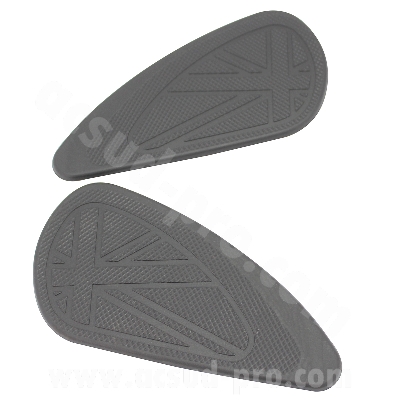 GAS TANK KNEE PADS NOEND MOTO NOIR  ( RIGHT + LEFT ) ARCHIVE MOTORCYCLE