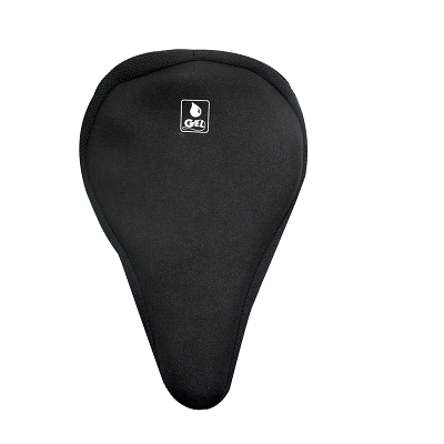 COUVRE SELLE VELO TAILLE M GEL PERF NOIR