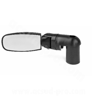 LEFT OR RIGHT BICYCLE MIRROR ZEFAL SPIN FOLDING HANDLEBAR END FIXATION
