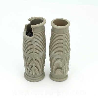 REVETEMENTS POIGNEE ADAPT. SOLEX GRIS CLAIR (LA PAIRE)