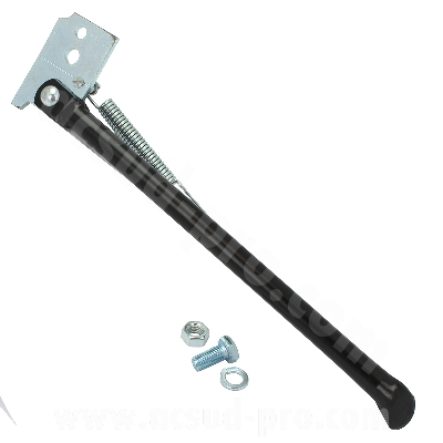 CABALLETE LATER MATERIAL NEGRO ADAPT. DERBI SENDA DRD ( L : 350 MM )      