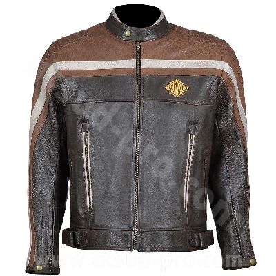 ARCHIVE BOBBER COW LEATHER JACKET      S