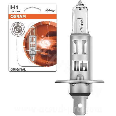 BULB OSRAM 12V 55W P14.5S H1 BLISTER