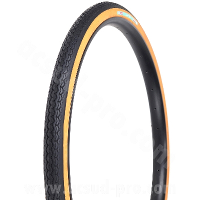 NEUMÁTICO BICICLETA 650 x 35B DELI S-172 MARRÓN / NEGRO ANTIPUNCIÓN 1.3MM RIGID LINK TR (35-584)