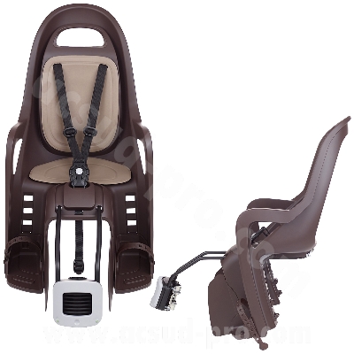 POLISPORT REAR BABY CARRIER FIXING ON BLACK/BROWN GROOVY FRAME