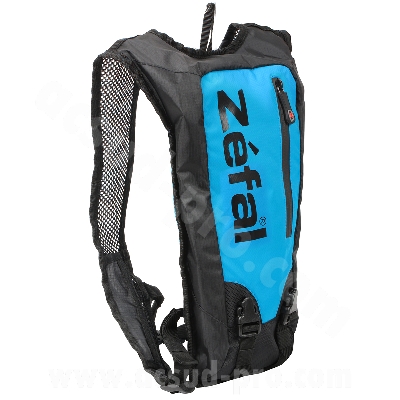 MOCHILA PORTA BEBIDAS ZEFAL ZHYDRO RACE NEGRO / AZUL 2L