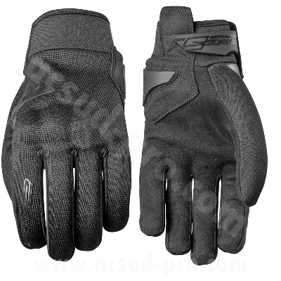GANTS ENFANT FIVE GLOBE NOIR COQUES (CERTIFICATION EN 13594:2015) YM