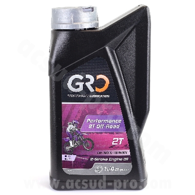 HUILE GLOBAL RACING OIL 2T PERFORMANCE  OFF-ROAD (BIDON 1L) GRO SPECIAL COMPETITION 