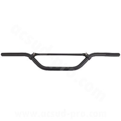MOTORCYCLE HANDLEBAR  NOEND ALUMINUM DIAMETER 22.2 COLOR BLACK (  L: 760mm H:100mm )  