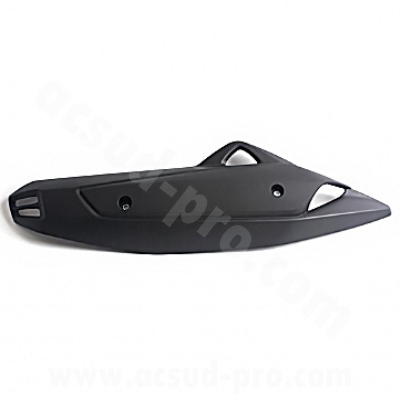 PROTECTION POT D'ECHAPPEMENT ADAPT. YAMAHA NMAX 125CC 2015-2020 ( OEM : 2DP-E4718-00 ) NOIR MAT