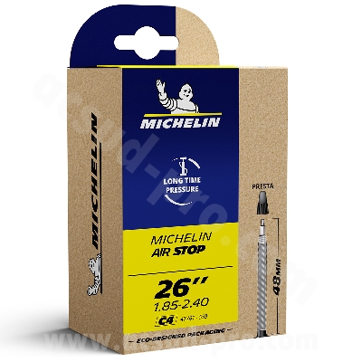 "CAMARA DE AIRE BICI 26"" x 1.50 A 2.50 MICHELIN C4 PRESTA VP 60MM 198G (37/62-559) (BOITE)"